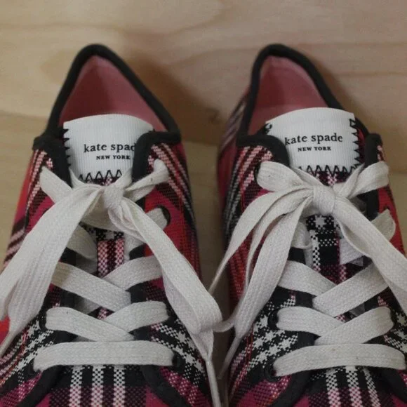Kate Spade New York Vale Plaid Sneakers - Picture 10 of 12